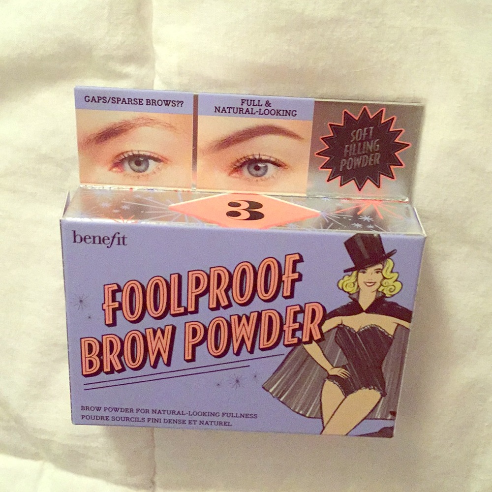 benefit foolproof brow powder